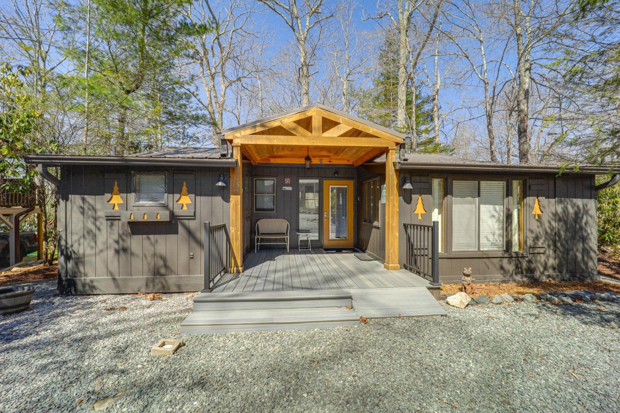 Rustic Newland Cabin With Deck By Lake And Trails! Bagian luar foto